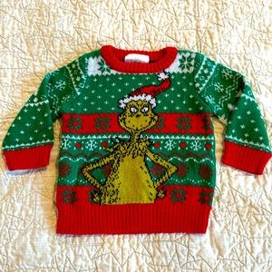 Grinch Sweater! 3-6 mos